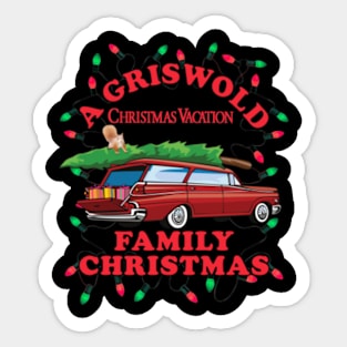 Griswold Christmas Vacation Station Wagon Variant Sticker